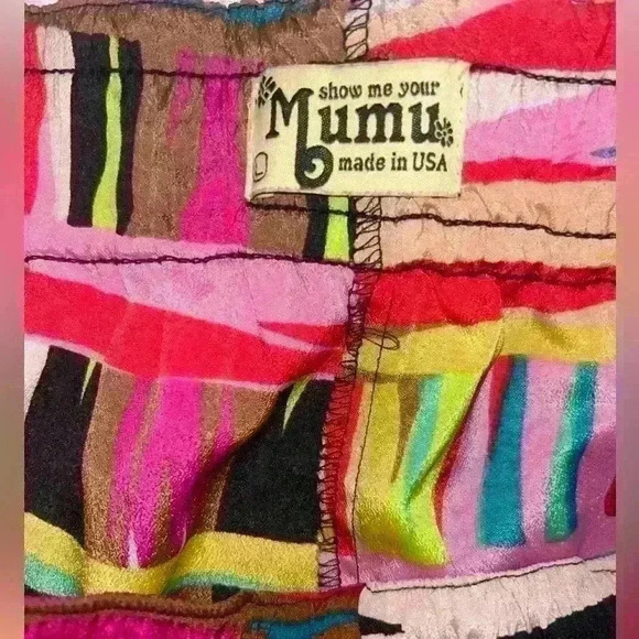 Show Me Your Mumu multicolored shorts size Large - Picture 4 of 5